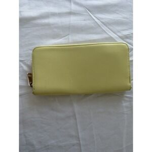 A New Day - Lime Green Zipper Wallet - 8.5 X 4.25 Inches